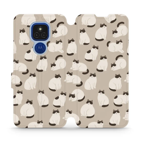 Etui do Motorola Moto E7 Plus - wzór V160S