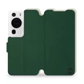 Phone Case Huawei P60 Pro - Design Green with Platinum