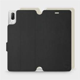 Phone Case Sony Xperia L3 - Design Black with Platinum