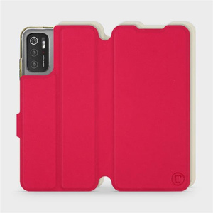 Phone Case Xiaomi Poco M3 Pro 5G - Design Red with Platinum