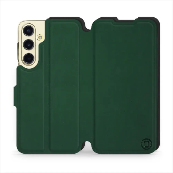 Phone Case Samsung Galaxy S24 FE - Design Green with Black