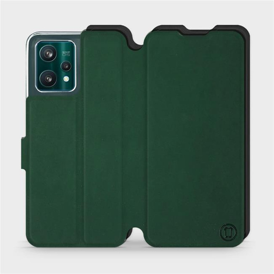 Phone Case Realme 9 Pro Plus - Design Green with Black
