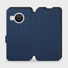 Hülle für Nokia X10 - Farbe Marine mit Schwarz