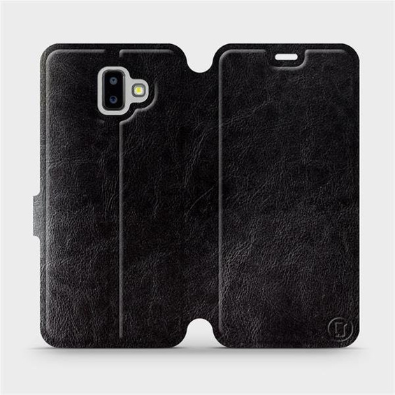 Phone Case Samsung Galaxy J6 Plus 2018 - Design Black&Orange