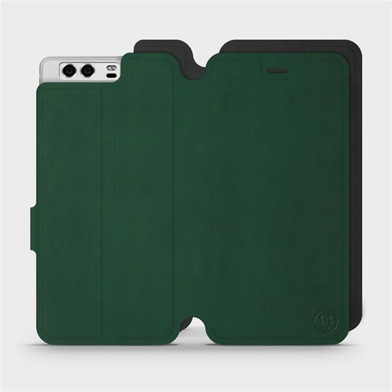 Phone Case Huawei P10 - Design Green with Black