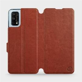 Phone Case Realme 7 Pro - Design Brown&Orange