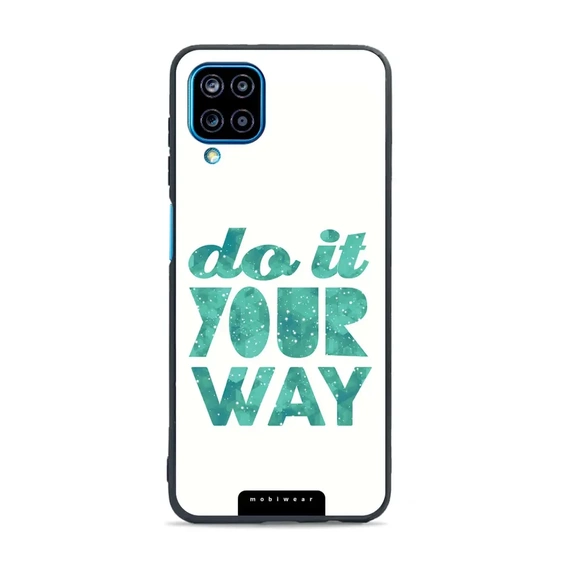 Phone Glossy Case Samsung Galaxy A12 - Design G080G