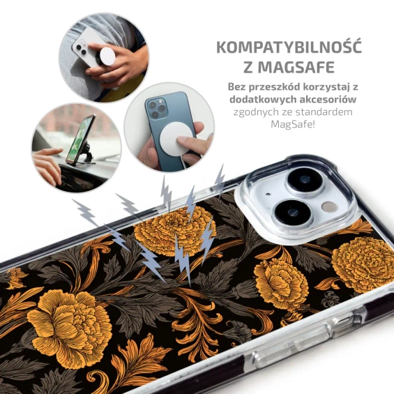 Case MagSafe Elite Bumper for Apple iPhone 15 Pro - Design D173D