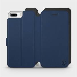 Phone Case Apple iPhone 7 Plus - Design Navy with Black