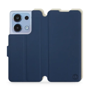 Hülle für Xiaomi Redmi Note 13 4G - Farbe Marineblau mit Platin