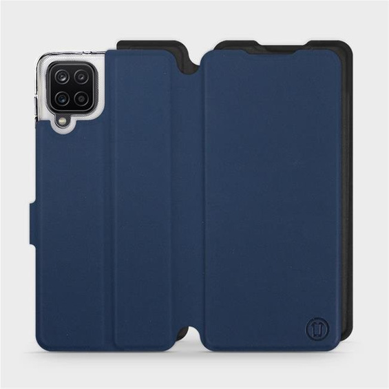 Phone Case Samsung Galaxy M12 - Design Navy with Black