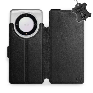Phone Case Huawei Honor Magic5 Lite 5G - Design Black Leather
