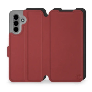 Phone Case Samsung Galaxy A26 5G - Design Dark Red with Black