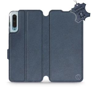 Phone Case Huawei P Smart Pro - Design Blue Leather