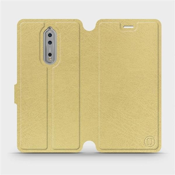 Etui do Nokia 8 - wzór Gold&Gray