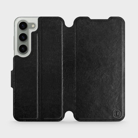 Phone Case Samsung Galaxy S23 - Design Black&Orange