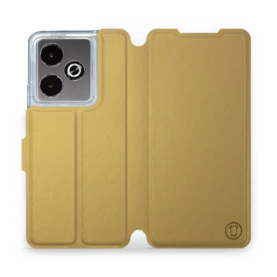 Etui do Realme GT 7T - wzór Gold&Gray