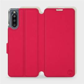 Phone Case Sony Xperia 10 IV - Design Red with Platinum