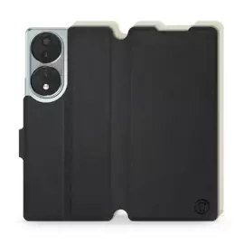 Phone Case Huawei Honor 70 - Design Black with Platinum