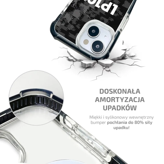 Etui MagSafe Elite Bumper Apple iPhone 14 - wzór D09GZ
