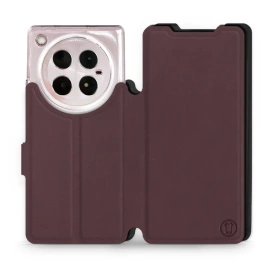 Phone Case Infinix ZERO 40 5G - Design Burgundy with Black