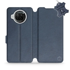 Phone Case Xiaomi Mi 10T Lite - Design Blue Leather
