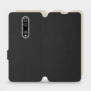 Phone Case Xiaomi Mi 9T Pro - Design Black with Platinum