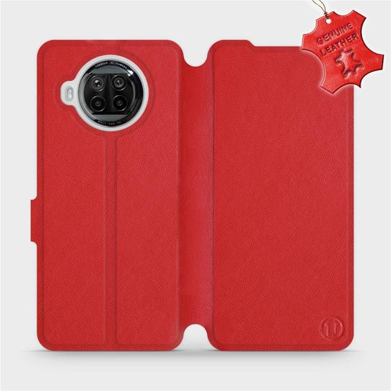 Phone Case Xiaomi Mi 10T Lite - Design Red Leather