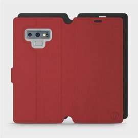 Phone Case Samsung Galaxy Note 9 - Design Dark Red with Black