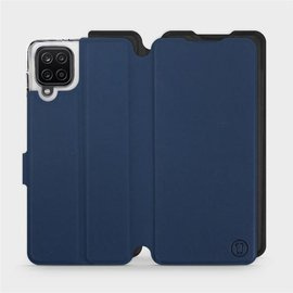 Phone Case Samsung Galaxy M12 - Design Navy with Black