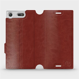 Phone Case Sony Xperia XZ1 Compact - Design Brown&Orange