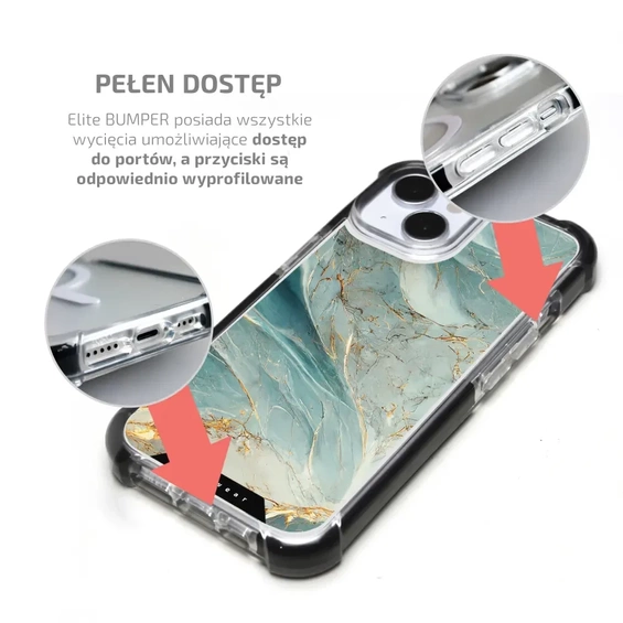 Hülle MagSafe Elite Bumper für Apple iPhone 15 Pro Max - Farbe D016D