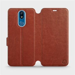 Phone Case LG K40 - Design Brown&Gray