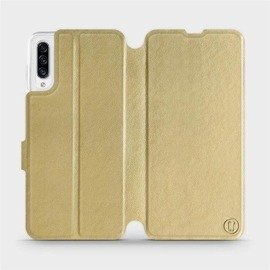 Phone Case Samsung Galaxy A30s - Design Gold&Gray