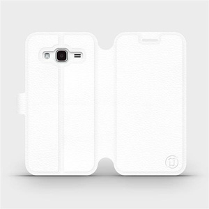 Phone Case Samsung Galaxy J3 2016 - Design White&Gray
