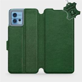 Hülle für Motorola Moto G72 - Farbe Green Leather
