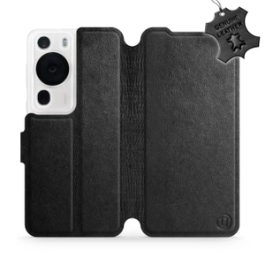 Phone Case Huawei P60 Pro - Design Black Leather