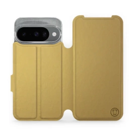 Phone Case Google Pixel 10 - Design Gold&Orange