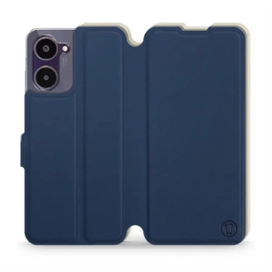 Phone Case Realme 10 - Design Navy with Platinum