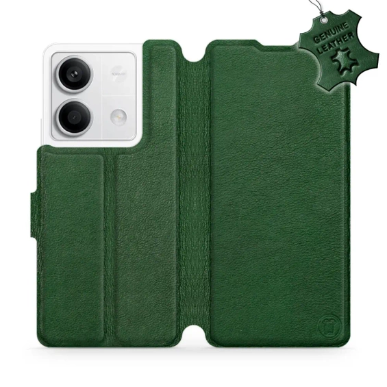Phone Case Xiaomi Redmi Note 13 5G - Design Green Leather