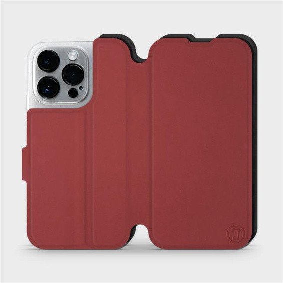 Etui Soft Touch do Apple iPhone 14 Pro - wzór Zachodząca czerwień z czernią