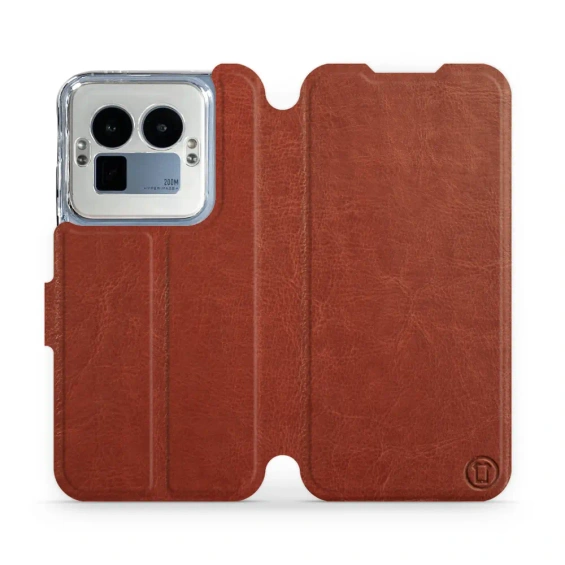 Etui do Realme GT 8 Pro - wzór Brown&Orange
