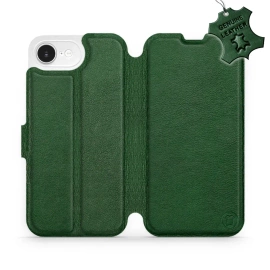 Phone Case Apple iPhone 16e - Design Green Leather