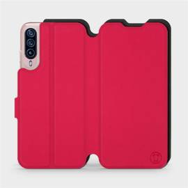 Etui Soft Touch do HTC Desire 22 Pro - wzór Żywa czerwień z czernią