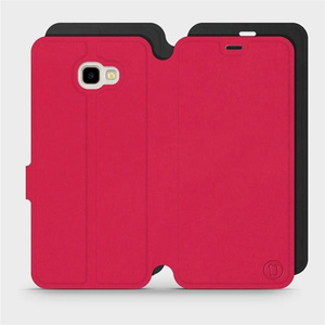 Phone Case Samsung Galaxy J4 Plus 2018 - Design Red with Black