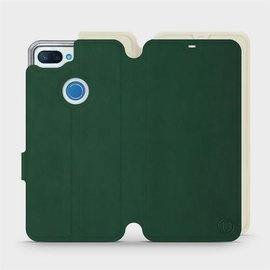 Phone Case Xiaomi Mi 8 Lite - Design Green with Platinum