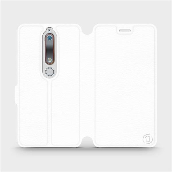 Etui do Nokia 6.1 - wzór White&Orange