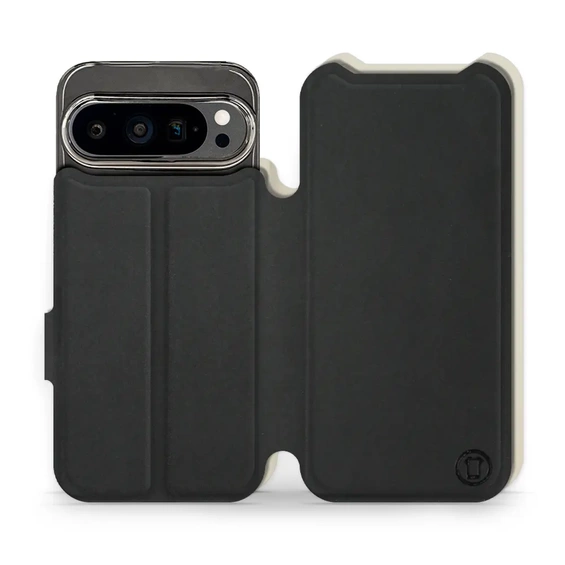 Hülle für Google Pixel 9 Pro - Farbe Schwarz mit Platin