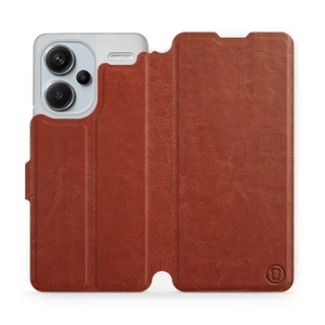 Phone Case Xiaomi Redmi Note 13 PRO Plus - Design Brown&Orange