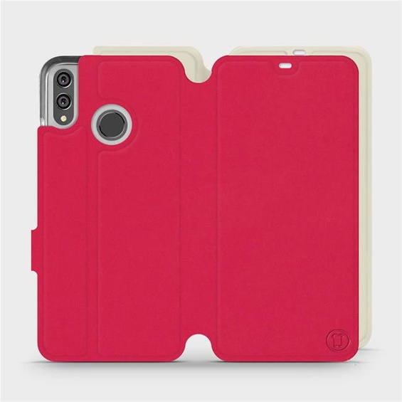 Phone Case Huawei Honor 8X - Design Red with Platinum